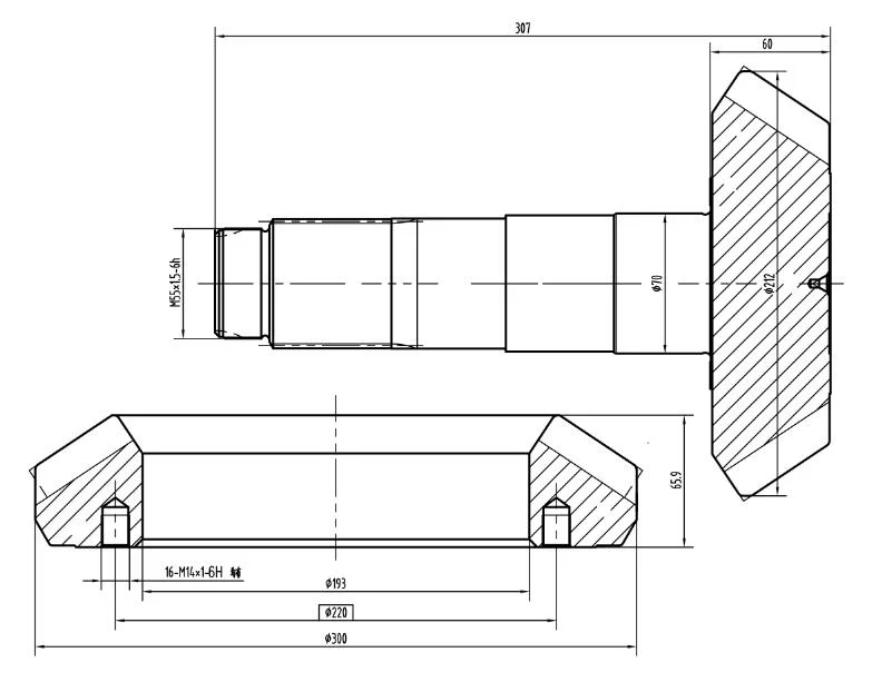 Worm and Bevel Gears Made of Stainless Steel with Hard Tooth Surface for Machinery