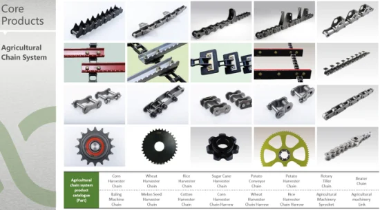 Standard-Hardware-Förderketten mit geraden Seitenplatten, Präzisions-Industrierollenkette