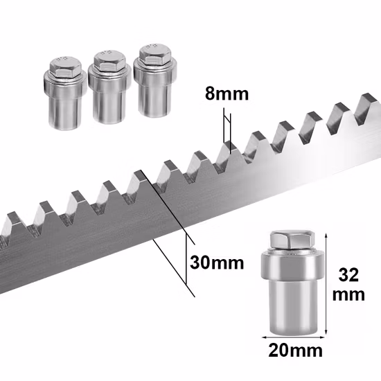 CNC-Schiebetür-Metallzahnstange in Standardgröße