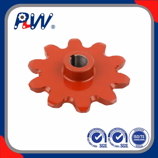 Kettenrad für landwirtschaftliche Maschinen mit fertiger Bohrung